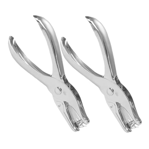 NUOBESTY 2 Stück Handgehaltener Metall Lochstanzer Einzelloch für Büro Papier Basteln Tags und Scrapbooking Präzises Stanzen Tragbar Langlebig NUOBESTY 2 Stück Handgehaltener Metall Lochstanzer Einzelloch für Büro Papier Basteln Tags und Scrapbooking Präzises Stanzen Tragbar Langlebig von NUOBESTY