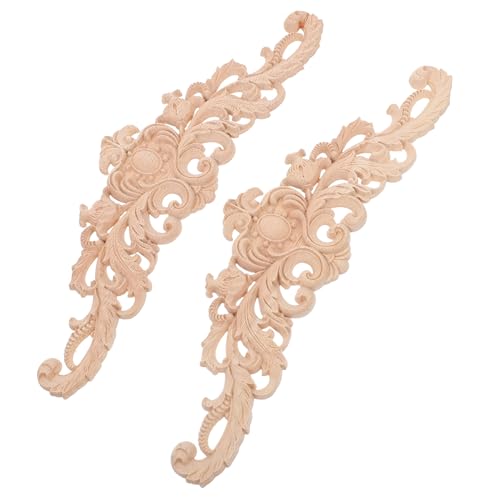 NUOBESTY 2 Stück Holzornamente Möbel Teilig Geschnitzte Holzapplikationen Vintage Europäischer Stil Langlebige Leichte Holzverzierung für DIY Möbeldekoration Geeignet für NUOBESTY 2 Stück Holzornamente Möbel Teilig Geschnitzte Holzapplikationen Vintage Europäischer Stil Langlebige Leichte Holzverzierung für DIY Möbeldekoration Geeignet für von NUOBESTY
