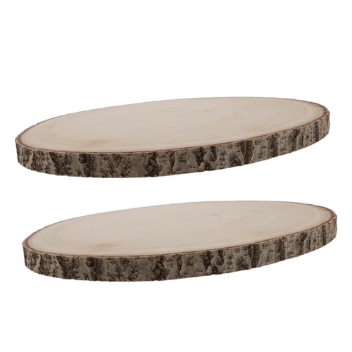 NUOBESTY 2 Stück Holzspäne Für Tischmalerei Basteln Natürliche Holzscheitscheiben Holzscheiben Für Kunst Weihnachtsbaumscheiben Natürliche Holzkreise Holzscheitscheiben Für Unfertige NUOBESTY 2 Stück Holzspäne Für Tischmalerei Basteln Natürliche Holzscheitscheiben Holzscheiben Für Kunst Weihnachtsbaumscheiben Natürliche Holzkreise Holzscheitscheiben Für Unfertige von NUOBESTY