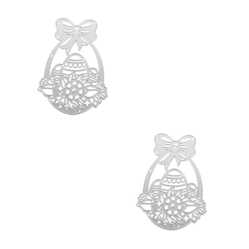 NUOBESTY 2 Stück Kohlenstoffstahl Eierförmige Stanzformen für Scrapbooking Hochwertige Metall Schneidedies für Kreative Bastelprojekte und Dekorationen für Diy Enthusiasten NUOBESTY 2 Stück Kohlenstoffstahl Eierförmige Stanzformen für Scrapbooking Hochwertige Metall Schneidedies für Kreative Bastelprojekte und Dekorationen für Diy Enthusiasten von NUOBESTY