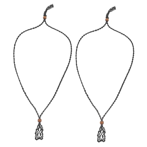 NUOBESTY 2 Stück Kristall Halsketten Schmuck Halskettenkordel Halskettenherstellung Steinhalter Halskettenstein Halskettenhalter Halskettenhalter Für Kristalle Baumwollfaden NUOBESTY 2 Stück Kristall Halsketten Schmuck Halskettenkordel Halskettenherstellung Steinhalter Halskettenstein Halskettenhalter Halskettenhalter Für Kristalle Baumwollfaden von NUOBESTY
