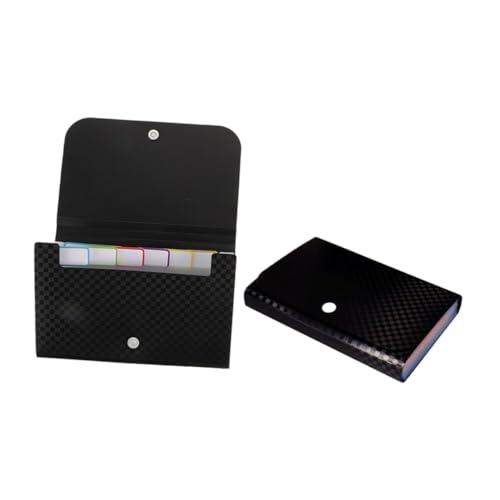 NUOBESTY 2 Stück Mini Fächermappen Geldbörse Mehrschicht Dokumentenordner für Büro Tragbar Leicht Multifunktional zur Aufbewahrung von Quittungen Kleingeld Kleinen Dokumenten NUOBESTY 2 Stück Mini Fächermappen Geldbörse Mehrschicht Dokumentenordner für Büro Tragbar Leicht Multifunktional zur Aufbewahrung von Quittungen Kleingeld Kleinen Dokumenten von NUOBESTY