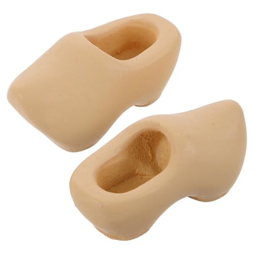 NUOBESTY 2 Stück Mini Holzschuhe Puppenhaus Zubehör Unvollendete Holzschuhe für Diy Deko Miniatur Holzschuh Ornamente Bastelbedarf für Puppenhäuser und Kreative Projekte NUOBESTY 2 Stück Mini Holzschuhe Puppenhaus Zubehör Unvollendete Holzschuhe für Diy Deko Miniatur Holzschuh Ornamente Bastelbedarf für Puppenhäuser und Kreative Projekte von NUOBESTY