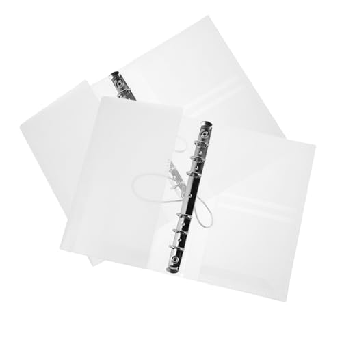 NUOBESTY 2 Stück Ordnerhüllen Schutzhülle Für Notebooks Budget Ordner A6 Ordnerumschläge A6 6 Ring Ordner Planerordner Scrapbook Ordnerhülle Hülle Für Lose Blätter Pp NUOBESTY 2 Stück Ordnerhüllen Schutzhülle Für Notebooks Budget Ordner A6 Ordnerumschläge A6 6 Ring Ordner Planerordner Scrapbook Ordnerhülle Hülle Für Lose Blätter Pp von NUOBESTY