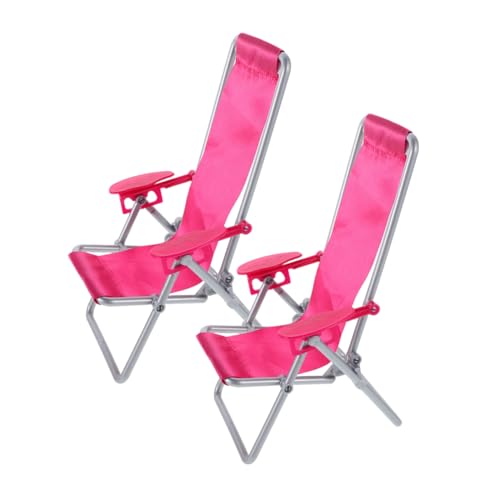 NUOBESTY 2 Stück Pinke Dekoration für Puppenhaus DIY Kuchen Toppers Mikrolandschaft Kompakte Möbel für Kreative Szenen von NUOBESTY
