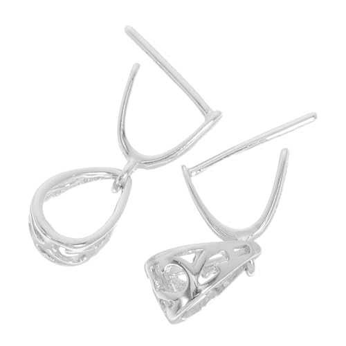 NUOBESTY 2 Stück Silber Anhängerklemmen für Halsketten und Armbänder Stabile Schmuckverbinder aus Metall Kompakte DIY Verschlüsse für Sichere Befestigung und Langlebige Schmuckherstellung NUOBESTY 2 Stück Silber Anhängerklemmen für Halsketten und Armbänder Stabile Schmuckverbinder aus Metall Kompakte DIY Verschlüsse für Sichere Befestigung und Langlebige Schmuckherstellung von NUOBESTY
