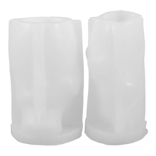 NUOBESTY 2 Stück Silikon-Schneemann-Form – Weihnachts-Schneemann-Silikonform für Harz – 3D-Epoxidharz-Gussform für DIY-Kerzenwachs, Basteln, Party-Dekoration NUOBESTY 2 Stück Silikon-Schneemann-Form – Weihnachts-Schneemann-Silikonform für Harz – 3D-Epoxidharz-Gussform für DIY-Kerzenwachs, Basteln, Party-Dekoration von NUOBESTY