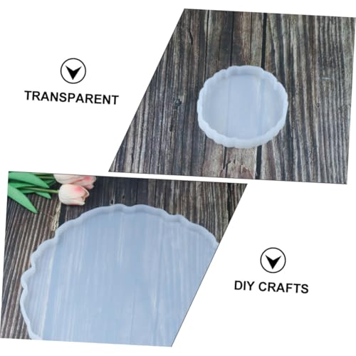 NUOBESTY 2 Stück Silikonform Serviertablett Rund DIY Silikon Gießform Robust Langlebig für Obsttablett Kaffeetablett Handgefertigte Aufbewahrungstabletts Kreative Bastelsets NUOBESTY 2 Stück Silikonform Serviertablett Rund DIY Silikon Gießform Robust Langlebig für Obsttablett Kaffeetablett Handgefertigte Aufbewahrungstabletts Kreative Bastelsets von NUOBESTY