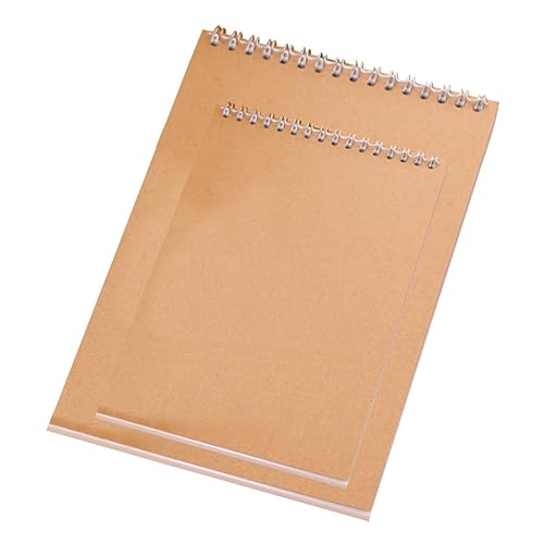NUOBESTY 2 Stück Skizzenbuch für Studenten Spiralbindung Robustes Kraftpapier für Zeichnungen für Zuhause und Unterwegs Vielseitig Verwendbar NUOBESTY 2 Stück Skizzenbuch für Studenten Spiralbindung Robustes Kraftpapier für Zeichnungen für Zuhause und Unterwegs Vielseitig Verwendbar von NUOBESTY