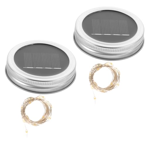 NUOBESTY 2 Stück Solar-lichterketten Party Fee Deckel Außen Gläser Lampe Im Freien Farbe Hängend Flasche Solar Einmachglas Licht Einmachglas Solarleuchten Einmachglas Lichter NUOBESTY 2 Stück Solar-lichterketten Party Fee Deckel Außen Gläser Lampe Im Freien Farbe Hängend Flasche Solar Einmachglas Licht Einmachglas Solarleuchten Einmachglas Lichter von NUOBESTY