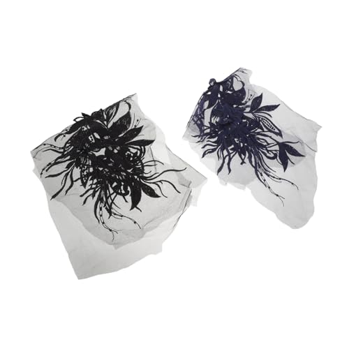 NUOBESTY 2 Stück Spitzenabziehbilder Stickerei-blumenapplikation Blume Patches Zum Aufnähen Handgefertigte Bestickte Spitzenapplikation Blumenpaillettenpaillettenpatz Nylongarn NUOBESTY 2 Stück Spitzenabziehbilder Stickerei-blumenapplikation Blume Patches Zum Aufnähen Handgefertigte Bestickte Spitzenapplikation Blumenpaillettenpaillettenpatz Nylongarn von NUOBESTY