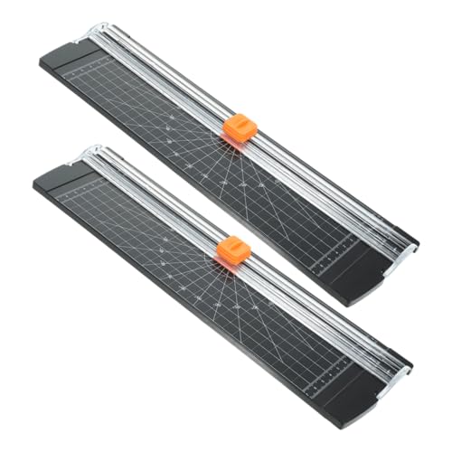 NUOBESTY 2 Stück Teiliges Papierschneidegerät Faltbar mit Scharfem Präzisionsmesser Sicherer Fotoschneider für Scrapbooking Büro und Bastelbedarf Leicht und für Etiketten und Karton NUOBESTY 2 Stück Teiliges Papierschneidegerät Faltbar mit Scharfem Präzisionsmesser Sicherer Fotoschneider für Scrapbooking Büro und Bastelbedarf Leicht und für Etiketten und Karton von NUOBESTY