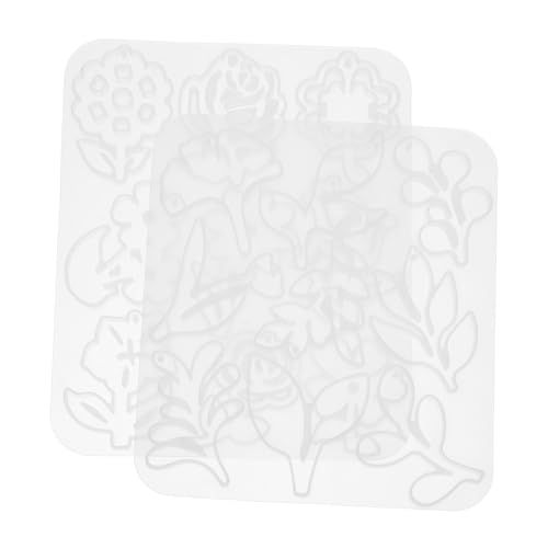 NUOBESTY 2 Stück Teiliges Silikon Ohrhängermodell für Epoxidharz Blumen und Blattform DIY Schmuckherstellung Kompatibel mit Verschiedenen Materialien für Kreative Designs und Persönliche NUOBESTY 2 Stück Teiliges Silikon Ohrhängermodell für Epoxidharz Blumen und Blattform DIY Schmuckherstellung Kompatibel mit Verschiedenen Materialien für Kreative Designs und Persönliche von NUOBESTY