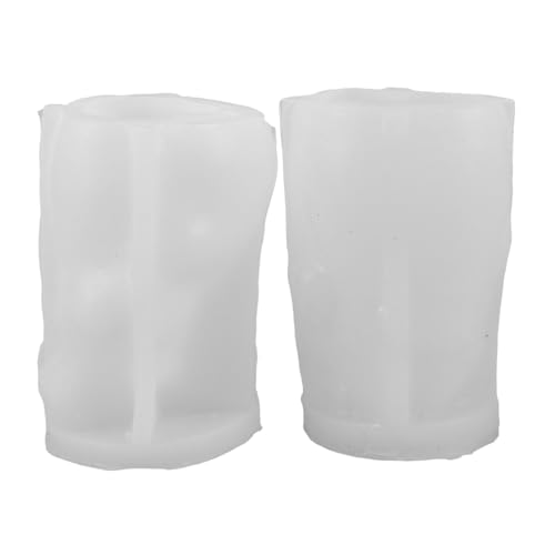 NUOBESTY 2 Stück Teiliges Silikon-schneemann-kerzenform- Weihnachts-kerzenformen Wiederverwendbare Flexible Weihnachtskerzen-gießform für DIY Wachs Harz Seife und Epoxidharz Bastelprojekte NUOBESTY 2 Stück Teiliges Silikon-schneemann-kerzenform- Weihnachts-kerzenformen Wiederverwendbare Flexible Weihnachtskerzen-gießform für DIY Wachs Harz Seife und Epoxidharz Bastelprojekte von NUOBESTY