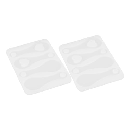 NUOBESTY 2 Stück Teiliges Silikonform für Einkaufswagen Token Diy Schlüsselanhänger Gießform für Personalisierte Bastelprojekte Geeignet für Anfänger und Profis von NUOBESTY