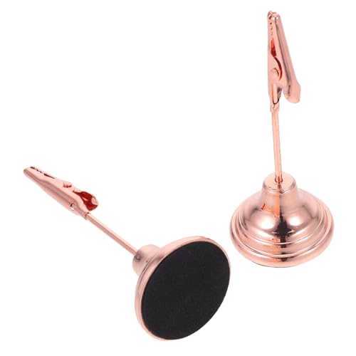 NUOBESTY 2 Stück Tischkartenhalter mit Alligator Clip Roségold Mini Memo Clip für Fotos Tischnummern Platzkarten für Hochzeiten Geburtstagsfeiern Restaurantdekoration NUOBESTY 2 Stück Tischkartenhalter mit Alligator Clip Roségold Mini Memo Clip für Fotos Tischnummern Platzkarten für Hochzeiten Geburtstagsfeiern Restaurantdekoration von NUOBESTY