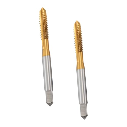 NUOBESTY 2 Stück Titanbeschichtete Stahlbohrer Hochgeschwindigkeitsstahl Schneidbohrer für Präzises Bohren und Reparaturarbeiten für Mechanische Verarbeitung und Diy Projekte NUOBESTY 2 Stück Titanbeschichtete Stahlbohrer Hochgeschwindigkeitsstahl Schneidbohrer für Präzises Bohren und Reparaturarbeiten für Mechanische Verarbeitung und Diy Projekte von NUOBESTY