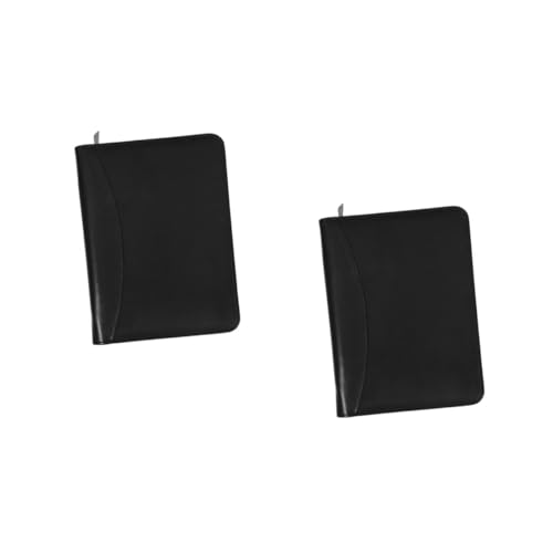 NUOBESTY 2 Stück Zipper Binder Portfolio Organizer mit Ring Mechanismus Business Dokumentenmappe mit Kartenfächern und Mehreren Taschen Langlebige Aktenmappe für Büro und Reisen NUOBESTY 2 Stück Zipper Binder Portfolio Organizer mit Ring Mechanismus Business Dokumentenmappe mit Kartenfächern und Mehreren Taschen Langlebige Aktenmappe für Büro und Reisen von NUOBESTY