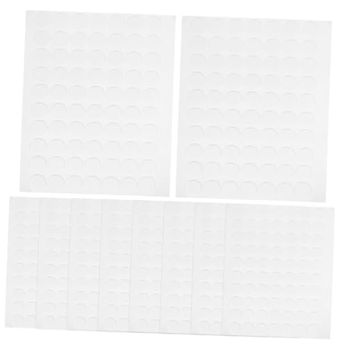 NUOBESTY 20 Blatt Transparente Doppelseitige Klebepads Runde Selbstklebende Punkte Stark Haftend Ablösbar ohne Rückstände für Büro und Basteln NUOBESTY 20 Blatt Transparente Doppelseitige Klebepads Runde Selbstklebende Punkte Stark Haftend Ablösbar ohne Rückstände für Büro und Basteln von NUOBESTY