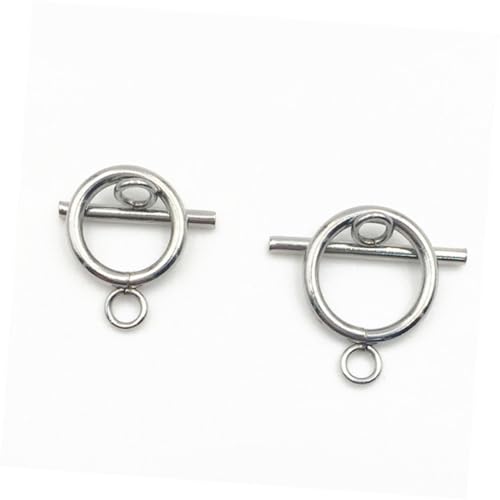 NUOBESTY 20 Sätze Edelstahl Schmuckverschluss DIY Zubehör für Armband Halskette mit O ring Bleifrei Langlebig zum Ketten Selber Machen und Armband Basteln NUOBESTY 20 Sätze Edelstahl Schmuckverschluss DIY Zubehör für Armband Halskette mit O ring Bleifrei Langlebig zum Ketten Selber Machen und Armband Basteln von NUOBESTY