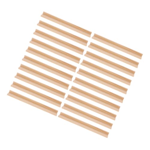 NUOBESTY 20 Stück Buchstabensockel Aus Holz Kartenspielhalter Mexikanische Eisenbahnschienen Spielkartenfach Dominoständer Aus Holz Domino-ständer Zubehör Für Den Zugtisch Beige Hölzern NUOBESTY 20 Stück Buchstabensockel Aus Holz Kartenspielhalter Mexikanische Eisenbahnschienen Spielkartenfach Dominoständer Aus Holz Domino-ständer Zubehör Für Den Zugtisch Beige Hölzern von NUOBESTY