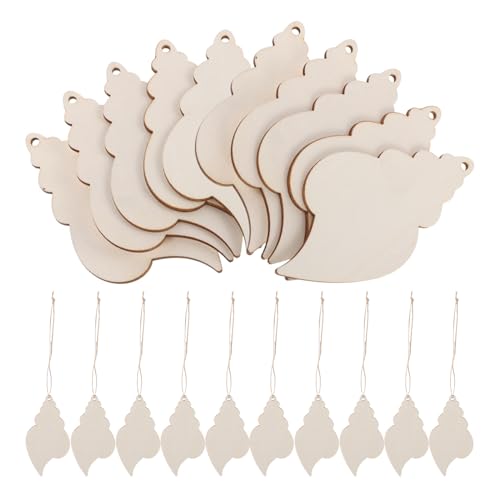 NUOBESTY 20 Stück Dekorative Strand Ornamente für Diy Projekte Leichte Holz Schnitte für Wanddekorationen im Küstenstil NUOBESTY 20 Stück Dekorative Strand Ornamente für Diy Projekte Leichte Holz Schnitte für Wanddekorationen im Küstenstil von NUOBESTY
