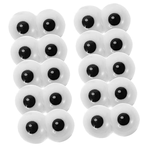 NUOBESTY 20 Stück Diy Puppenaugen aus Hochwertigem Resin Langlebige Plüschspielzeug Augen für Bastelprojekte Amigurumi Halloween Dekorationen für Kreative Handarbeiten NUOBESTY 20 Stück Diy Puppenaugen aus Hochwertigem Resin Langlebige Plüschspielzeug Augen für Bastelprojekte Amigurumi Halloween Dekorationen für Kreative Handarbeiten von NUOBESTY