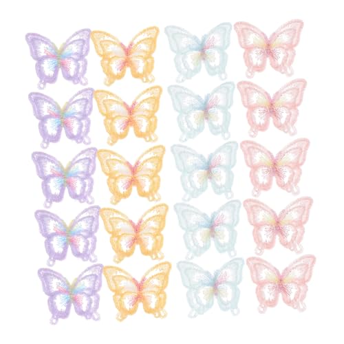 NUOBESTY 20 Stück Double-layer-schmetterlingsstoff-patch Hochzeitsflächen Schmetterlingsapplikationen Diy -nähflecken Gestickte Schmetterlingsflecken Patches Reparieren Organza NUOBESTY 20 Stück Double-layer-schmetterlingsstoff-patch Hochzeitsflächen Schmetterlingsapplikationen Diy -nähflecken Gestickte Schmetterlingsflecken Patches Reparieren Organza von NUOBESTY