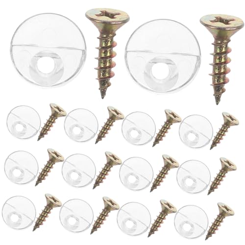 NUOBESTY 20 Stück Glasgarderobehalter unter Gläser Montage Spiegelclips Knöpfe Glastürclips Schrank-Hardware-Klemmen Halteklammern für Schranktüren Türglasclips Transparent Zufällige Farbe NUOBESTY 20 Stück Glasgarderobehalter unter Gläser Montage Spiegelclips Knöpfe Glastürclips Schrank-Hardware-Klemmen Halteklammern für Schranktüren Türglasclips Transparent Zufällige Farbe von NUOBESTY