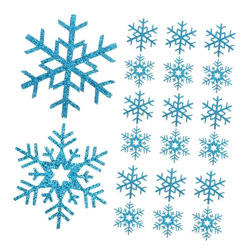 NUOBESTY Schneeflocken-aufnäher-set 20-teilig Stickflicken Für Kleidung Schneeflocken-dekorationen Einfach Zum Aufnähen Für Haar-accessoires NUOBESTY Schneeflocken-aufnäher-set 20-teilig Stickflicken Für Kleidung Schneeflocken-dekorationen Einfach Zum Aufnähen Für Haar-accessoires von NUOBESTY