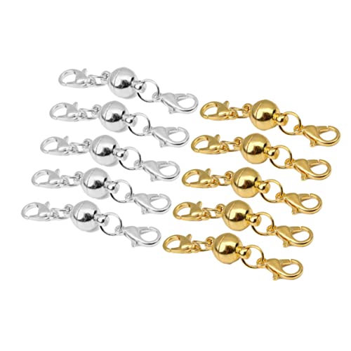 NUOBESTY 20 Stück Loch Karabiner Verschlüsse für Armband und für Diy Schmuckherstellung Langlebig und Praktisch von NUOBESTY