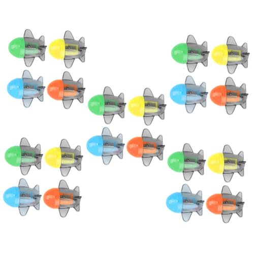 NUOBESTY 20 Stück Mini Anspitzer Airplane Form Leichte Handanspitzer mit Einzel- Bunter Kunststoff für Schule und Büro Tragbare Bleistiftspitzer Farblich Sortiert Zufällige NUOBESTY 20 Stück Mini Anspitzer Airplane Form Leichte Handanspitzer mit Einzel- Bunter Kunststoff für Schule und Büro Tragbare Bleistiftspitzer Farblich Sortiert Zufällige von NUOBESTY