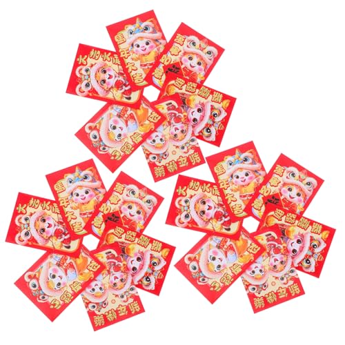 NUOBESTY 20 Stück Rote Umschläge Jahr Des Pferdes Cartoon Hong Bao Geldumschläge für Neujahr Frühlingsfest Hochzeit Geburtstag Traditionelle Lunar Year Money Envelopes NUOBESTY 20 Stück Rote Umschläge Jahr Des Pferdes Cartoon Hong Bao Geldumschläge für Neujahr Frühlingsfest Hochzeit Geburtstag Traditionelle Lunar Year Money Envelopes von NUOBESTY
