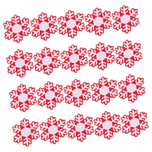 NUOBESTY 20 Stück Schneefleck Weihnachtsapplikation Urlaub Eisen Auf Patches Flicken Zum Aufbügeln Im Winter Aufbügler Zum Aufbügeln Mit Wintermotiv Weihnachten Patch Zum Aufnähen Stickgarn NUOBESTY 20 Stück Schneefleck Weihnachtsapplikation Urlaub Eisen Auf Patches Flicken Zum Aufbügeln Im Winter Aufbügler Zum Aufbügeln Mit Wintermotiv Weihnachten Patch Zum Aufnähen Stickgarn von NUOBESTY