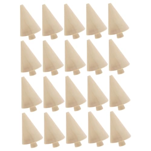 NUOBESTY 20 Stück Teiliges DIY Holz Weihnachtsbaum Naturbelassen Unbemalt Kreative Tischdeko für Weihnachten Partys Hochzeiten Handliche Glatte Oberfläche Robustes Naturholz NUOBESTY 20 Stück Teiliges DIY Holz Weihnachtsbaum Naturbelassen Unbemalt Kreative Tischdeko für Weihnachten Partys Hochzeiten Handliche Glatte Oberfläche Robustes Naturholz von NUOBESTY
