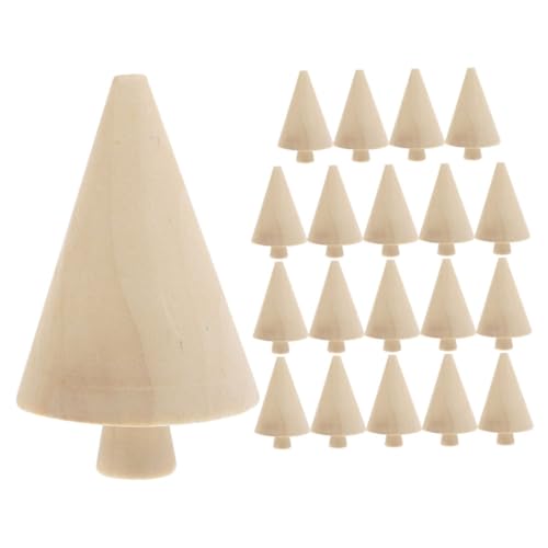 NUOBESTY 20 Stück Teiliges DIY Holz Weihnachtsbaum Unlackierte Holzfiguren zum Bemalen Kreative Basteldekoration für Erwachsene Glatte Oberfläche für Weihnachten und Geburtstage NUOBESTY 20 Stück Teiliges DIY Holz Weihnachtsbaum Unlackierte Holzfiguren zum Bemalen Kreative Basteldekoration für Erwachsene Glatte Oberfläche für Weihnachten und Geburtstage von NUOBESTY