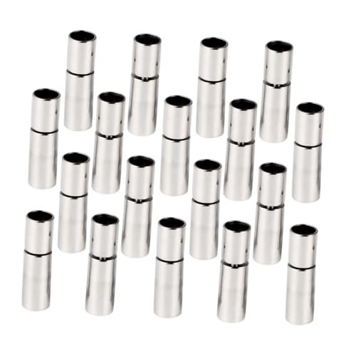 NUOBESTY 20 Stück Teiliges DIY Schmuckzubehör Silberfarbene Armband Halskettenverschlüsse Langlebige Leichte Verbindungsclips für Freundschaftsarmbänder Einfach zu Befestigen für NUOBESTY 20 Stück Teiliges DIY Schmuckzubehör Silberfarbene Armband Halskettenverschlüsse Langlebige Leichte Verbindungsclips für Freundschaftsarmbänder Einfach zu Befestigen für von NUOBESTY