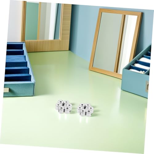 NUOBESTY 20 Stück Teiliges Metall Pin Locking Back mit Schraubverschluss und Schraubenschlüssel Langlebige Sichere und Einfach zu Installierende Verschlüsse für Broschen Anstecker DIY NUOBESTY 20 Stück Teiliges Metall Pin Locking Back mit Schraubverschluss und Schraubenschlüssel Langlebige Sichere und Einfach zu Installierende Verschlüsse für Broschen Anstecker DIY von NUOBESTY