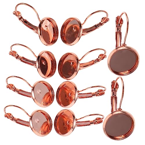 NUOBESTY 20 Stück Teiliges Ohrhaken und Bezel Anhänger Tray für DIY Schmuckherstellung Roségold Ohrring Basis für Kreative Ohrringe und Kunstprojekte NUOBESTY 20 Stück Teiliges Ohrhaken und Bezel Anhänger Tray für DIY Schmuckherstellung Roségold Ohrring Basis für Kreative Ohrringe und Kunstprojekte von NUOBESTY