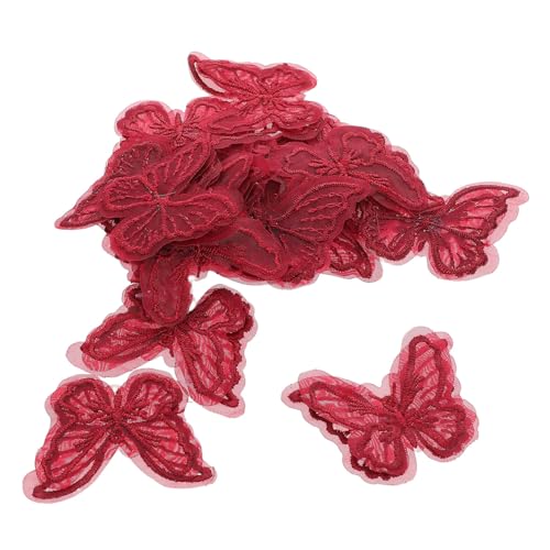 NUOBESTY 20 Stück Teiliges Spitzen Stickerei Schmetterling Applikationen aus Spitze für DIY Hochzeit Party Dekoration Kleidung Verzierung Vielseitig Einsetzbar Zartes Material NUOBESTY 20 Stück Teiliges Spitzen Stickerei Schmetterling Applikationen aus Spitze für DIY Hochzeit Party Dekoration Kleidung Verzierung Vielseitig Einsetzbar Zartes Material von NUOBESTY