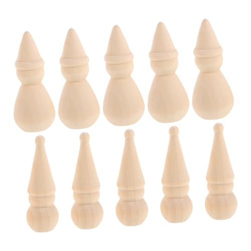 NUOBESTY 20 Stück Unbemalte Holzschneemann Puppen für Diy Bastelprojekte Unfertige Holzfiguren für Weihnachtsdekoration und Kreative Malaktivitäten NUOBESTY 20 Stück Unbemalte Holzschneemann Puppen für Diy Bastelprojekte Unfertige Holzfiguren für Weihnachtsdekoration und Kreative Malaktivitäten von NUOBESTY
