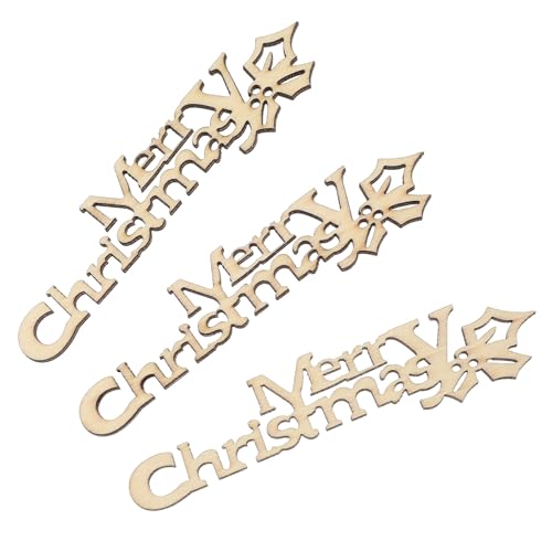 NUOBESTY 20 Stück Weihnachtsbastelzubehör aus Naturholz, Lasergeschnittene Weihnachtsausschnitte aus Holz für Diy-scrapbooking, Handgefertigtes Nähhandwerk, Khaki, 3,7 X 0,94 X 0,09 Zoll NUOBESTY 20 Stück Weihnachtsbastelzubehör aus Naturholz, Lasergeschnittene Weihnachtsausschnitte aus Holz für Diy-scrapbooking, Handgefertigtes Nähhandwerk, Khaki, 3,7 X 0,94 X 0,09 Zoll von NUOBESTY