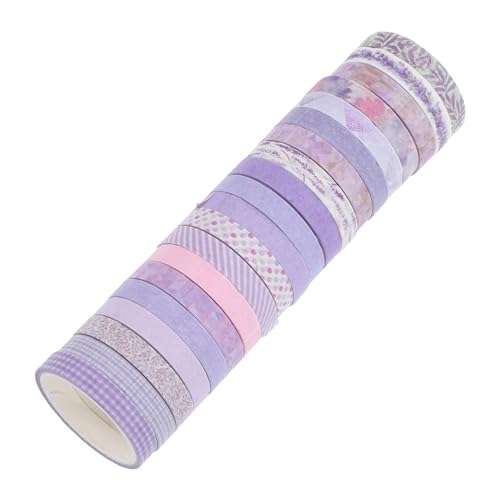 NUOBESTY 20 Stück farbiges Washi-Tape Washi Tape bunt Boho-Washi-Tape Blumen-Washi-Tape Washi Tape zum Aufzeichnen Klebeband für Buch Washi Tape süßes Band Japanisches Papier von NUOBESTY