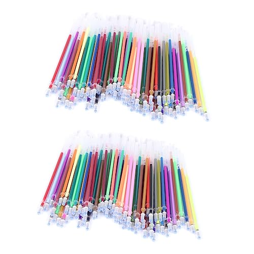 NUOBESTY 200 Stck Bunte Gelstift Nachfüllungen Feinmine Für Standard Kugelschreiber Glatte Langlebig Für Schreiben Zeichnen Basteln Schüler Bürobedarf NUOBESTY 200 Stck Bunte Gelstift Nachfüllungen Feinmine Für Standard Kugelschreiber Glatte Langlebig Für Schreiben Zeichnen Basteln Schüler Bürobedarf von NUOBESTY