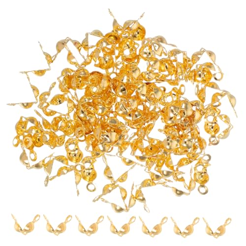NUOBESTY 200 Stück Armband-Gliederschließe schmuckherstellung schmuck herstellen perlenkappen armband zubehör Schmuckzubehör Verschlüsse Tipps Quetschperle Crimp-Abdeckungen Eisen Golden NUOBESTY 200 Stück Armband-Gliederschließe schmuckherstellung schmuck herstellen perlenkappen armband zubehör Schmuckzubehör Verschlüsse Tipps Quetschperle Crimp-Abdeckungen Eisen Golden von NUOBESTY