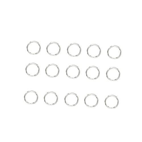 NUOBESTY 200 Stück Edelstahl Spaltringe Schlüsselringe für DIY Schmuckherstellung Schlüsselanhänger Leichte und Langlebige Metallringe für Bastelprojekte und Schlüsselorganisation NUOBESTY 200 Stück Edelstahl Spaltringe Schlüsselringe für DIY Schmuckherstellung Schlüsselanhänger Leichte und Langlebige Metallringe für Bastelprojekte und Schlüsselorganisation von NUOBESTY