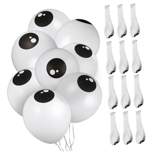 NUOBESTY 200 Stück Halloween-augenballons Augäpfel Halloween-party-ballon Augapfel-partydekorationen Googeln Monsterballons Ballons Dekorationen Halloween-ballon Emulsion Weiß NUOBESTY 200 Stück Halloween-augenballons Augäpfel Halloween-party-ballon Augapfel-partydekorationen Googeln Monsterballons Ballons Dekorationen Halloween-ballon Emulsion Weiß von NUOBESTY