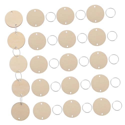 NUOBESTY 200 Stück Holzscheiben Rund mit Löchern und Eisenringen Naturbelassene Holzanhänger für DIY Bastelprojekte Hochzeit Dekorationen und Vielseitige Holzplatten für Kreative Gestaltung NUOBESTY 200 Stück Holzscheiben Rund mit Löchern und Eisenringen Naturbelassene Holzanhänger für DIY Bastelprojekte Hochzeit Dekorationen und Vielseitige Holzplatten für Kreative Gestaltung von NUOBESTY
