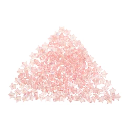 NUOBESTY 200 Stück Kristallsternperlen Armbandabstandshalter Bastelperlen Für Die Schmuckherstellung Perlenabstandshalter Für Armbänder Abstandsperlen-anhänger Stern Lose Perlen Rosa Acryl NUOBESTY 200 Stück Kristallsternperlen Armbandabstandshalter Bastelperlen Für Die Schmuckherstellung Perlenabstandshalter Für Armbänder Abstandsperlen-anhänger Stern Lose Perlen Rosa Acryl von NUOBESTY