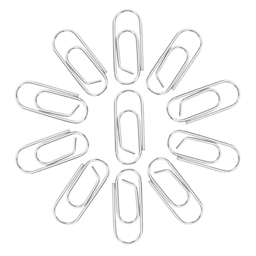 NUOBESTY 200 Stück Metall Mini Büroklammern Stabile Kleine Papierklammern für Notizen Journalclips Dokumentenorganisation Büro Zuhause Schule NUOBESTY 200 Stück Metall Mini Büroklammern Stabile Kleine Papierklammern für Notizen Journalclips Dokumentenorganisation Büro Zuhause Schule von NUOBESTY